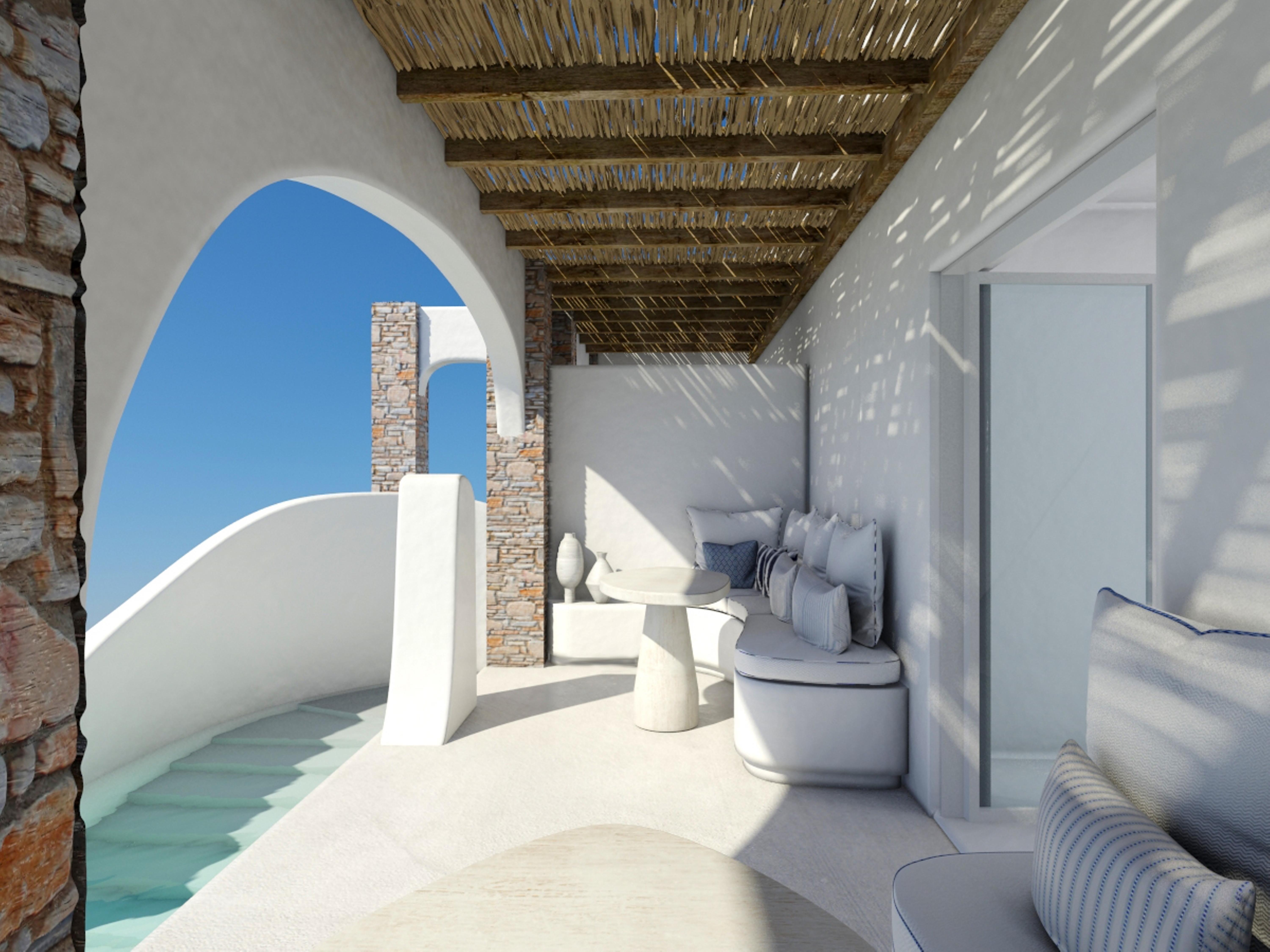 Aloni Hotel & Suites Píszo Livádi Kültér fotó